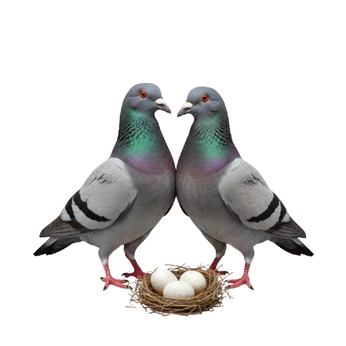 Pigeon oeuf